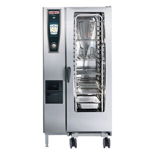 Rational Rational Four Mixte à Vapeur SCC 201G Gaz | Self Cooking Center Type 201 | 20 x 1/1 GN | 150-300 Couverts
