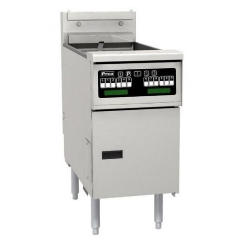 PITCO Friteuse Électrique COMPUTER | Pitco Solstice SE14T | 8,5kW | Huile 11,5kg | 75Kg/u | 397x873x864(h)mm