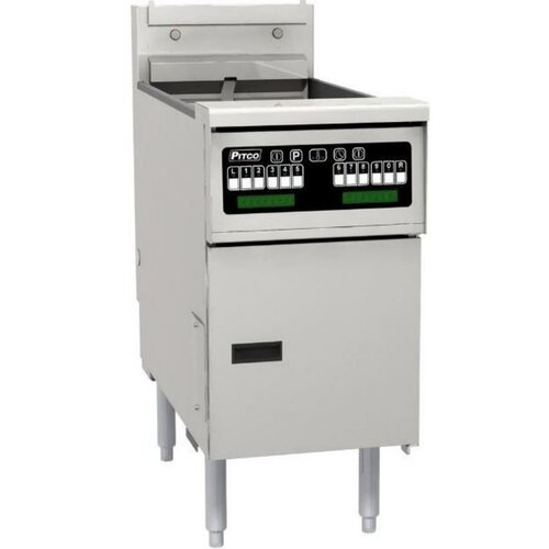 PITCO Friteuse Électrique COMPUTER | Pitco SE18 | 22kW | Huile 41Kg | 105Kg/u | 499x873x864(h)mm