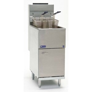 PITCO Friteuse Gaz MILIVOLT | Pitco Economy 35C (Gaz Naturel) | 23kW | Huile 18Kg | 45Kg/u | 384x769x864(h)mm PITCO Friteuse Gaz MILIVOLT | Pitco Economy 35C (Gaz Naturel) | 23kW | Huile 18Kg | 45Kg/u | 384x769x864(h)mm