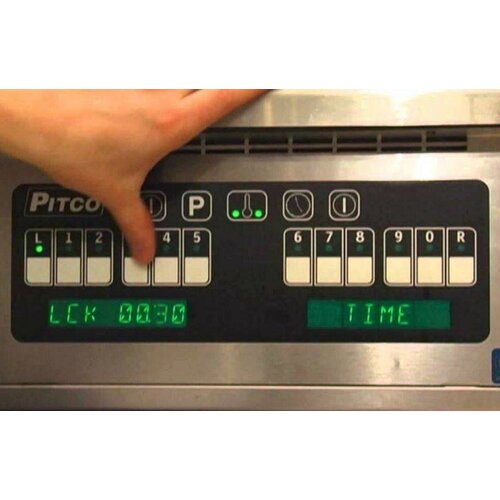PITCO Friteuse Gaz COMPUTER | Pitco Solstice SG14TS | 15kW | Huile 11Kg | 60Kg/u | 397x864x864(h)mm