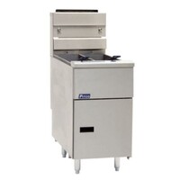 Friteuse Gaz MILIVOLT | Pitco Solstice SG14TS | 2x 15kW | Huile 2x 11Kg | 60Kg/u | 397x864x864(h)mm