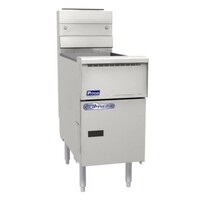 Friteuse Gaz SOLID STATE | Pitco Solstice Supreme SSH55 | 23kW | Huile 23Kg | 75Kg/u | 397x875x864(h)mm