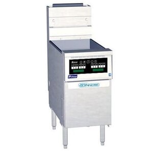 PITCO Friteuse Gaz COMPUTER | Pitco Solstice Supreme SSH55 | 23kW | Huile 23Kg | 75Kg/u | 397x875x864(h)mm