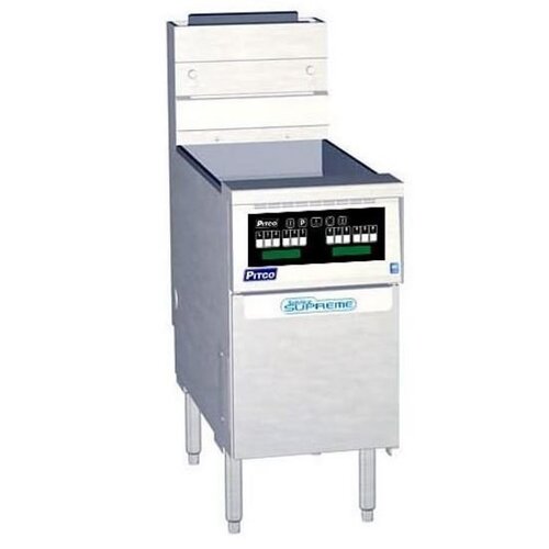 PITCO Friteuse Gaz COMPUTER | Pitco Solstice Supreme SSH55 | 23kW | Huile 23Kg | 75Kg/u | 397x875x864(h)mm