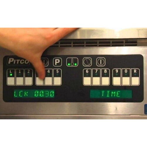 PITCO Friteuse Gaz COMPUTER | Pitco Solstice Supreme SSH55 | 23kW | Huile 23Kg | 75Kg/u | 397x875x864(h)mm