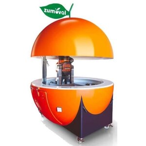 Zumoval Kiosque Zumoval | Roues, Lavabo, Approvisionnement d'Eau Inclus | Hauteur Ouvré 3.13m