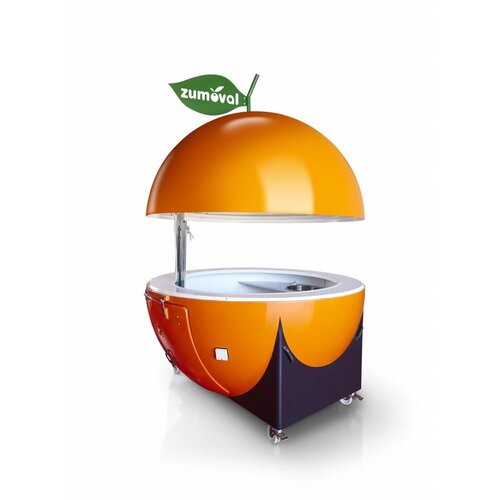 Zumoval Kiosque Zumoval | Roues, Lavabo, Approvisionnement d'Eau Inclus | Hauteur Ouvré 3.13m