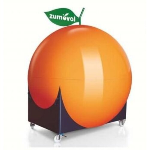 Zumoval Kiosque Zumoval | Roues, Lavabo, Approvisionnement d'Eau Inclus | Hauteur Ouvré 3.13m