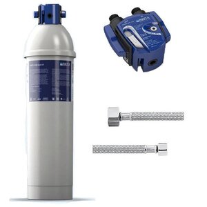 Brita Purity C500 Quell ST | pour Machines à Glaçons < 40kg | Kit Complet: Cartouche Filtrante + Tête + Tuyaux de Raccord Brita Purity C500 Quell ST | pour Machines à Glaçons < 40kg | Kit Complet: Cartouche Filtrante + Tête + Tuyaux de Raccord