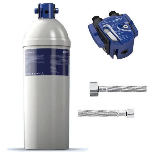 Brita Purity C1100 Quell ST | pour Machines à Glaçons > 40kg | Kit Complet: Cartouche Filtrante + Tête + Tuyaux de Raccord Brita Purity C1100 Quell ST | pour Machines à Glaçons > 40kg | Kit Complet: Cartouche Filtrante + Tête + Tuyaux de Raccord