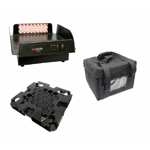 CookTek CookTek ThermaCube Delivery System Tall | Kit Complet: Sac + Disque Métallique + Chargeur