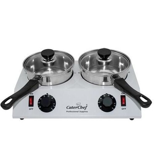 CaterChef Chauffe-Chocolat | 2x 700ml | 80W | 230x170x350(h)mm