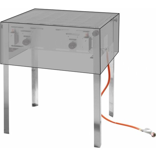 Hendi Hous de Protection | Résistant aux Rayons UV | Pour HE272411 | Ø580x1460(h)mm