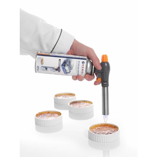 Hendi Chalumeau de Cuisine | Anti-Vacillant | 190x35x65(h)mm