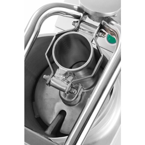 Hendi Coupe-Légumes Usage Intensif | 750W | 5 Lames Inclus (2,3,4,5 en 7mm)