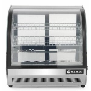 Hendi Vitrine Réfrigérée Patisserie | 110L | 3 Plateaux | 700x557x670(h)mm