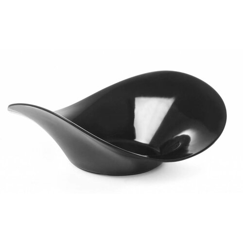 Hendi Bol Incurvé | Mélamine Noir | 355x355x123(h)mm