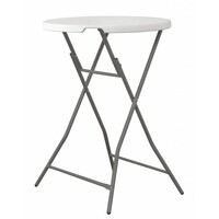 Table Haute Rond | Pliable | Ø800x1100(h)mm