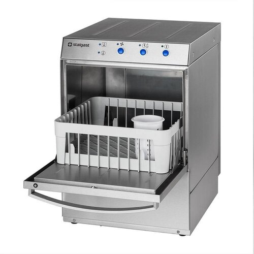 CHRselect Lave-Verres 40x40cm | Doseur de Rinçage + Lavage + Pompe de Vidange | 230V