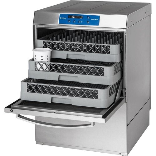 CHRselect Lave-Vaisselle DIGITAL | Doseur de Rinçage + Lavage + Pompe Surpresseur + Vidange | 400V