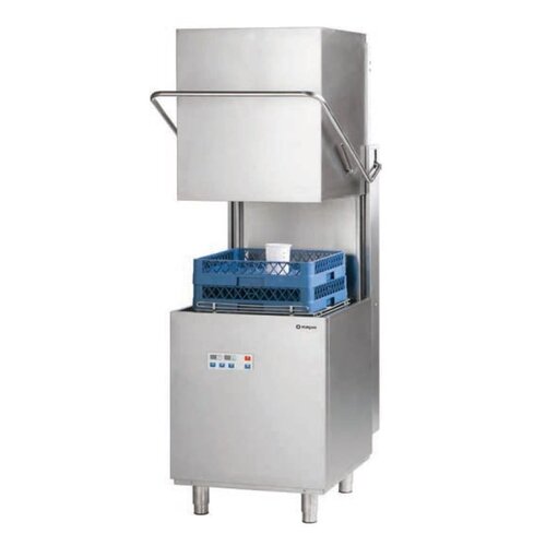 Stalgast Lave-Vaisselle à Capot DIGITAL | Doseur de Rinçage + Lavage | 400V
