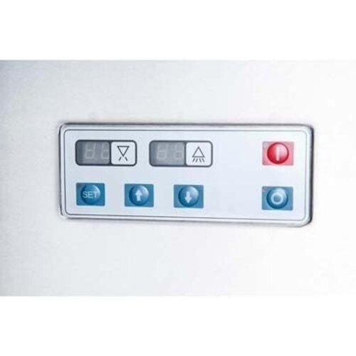 Stalgast Lave-Vaisselle à Capot DIGITAL | Doseur de Rinçage + Lavage | 400V