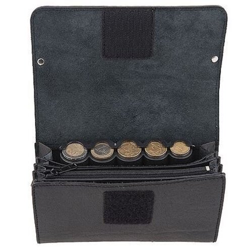 Aartefacto Portefeuille Serveur Cuir | Monnaieur Inclus | 3 Compartiments | 190x120x55mm