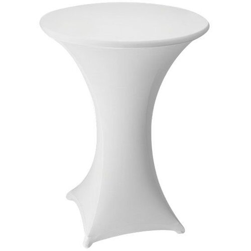Unicover Housse de Table Cocktail VENUS | Blanc | Disponibles en 3 Tailles
