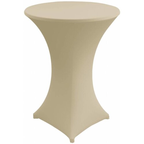 Unicover Housse de Table Cocktail VENUS | Crème | Disponibles en 3 Tailles