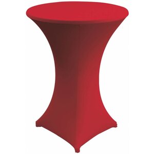 Unicover Housse de Table Cocktail VENUS | Rouge | Disponibles en 3 Tailles