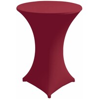 Housse de Table Cocktail VENUS | Bordeaux | Disponibles en 3 Tailles