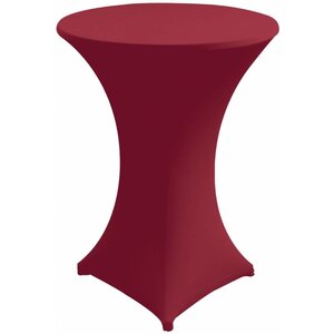 Unicover Housse de Table Cocktail VENUS | Bordeaux | Disponibles en 3 Tailles