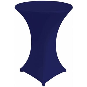 Unicover Housse de Table Cocktail VENUS | Bleu Foncé | Disponibles en 3 Tailles