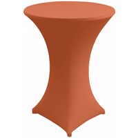 Housse de Table Cocktail VENUS | Orange | Disponibles en 3 Tailles
