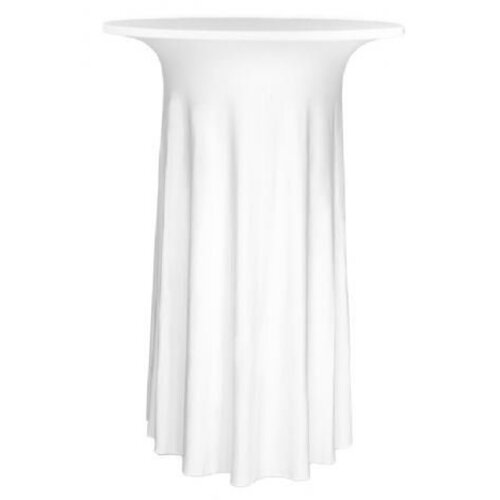 Unicover Housse de Table Cocktail DELUXE | Blanc | Disponibles en 3 Tailles