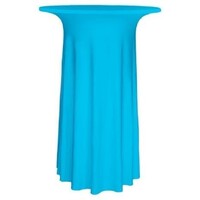Housse de Table Cocktail DELUXE | Turquoise | Disponibles en 3 Tailles