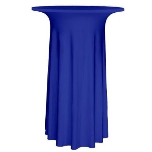 Unicover Housse de Table Cocktail DELUXE | Bleu Foncé | Disponibles en 3 Tailles