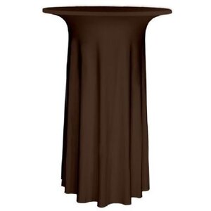Unicover Housse de Table Cocktail DELUXE | Chocolate | Disponibles en 3 Tailles