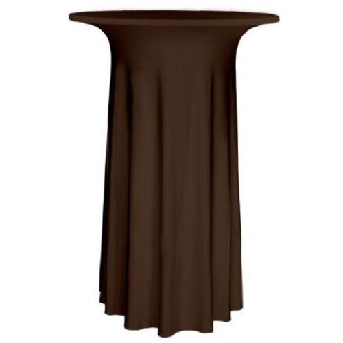 Unicover Housse de Table Cocktail DELUXE | Chocolate | Disponibles en 3 Tailles