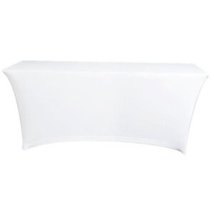 Unicover Housse de Table Banquet SATURN | Blanc | Disponibles en 2 Tailles Unicover Housse de Table Banquet SATURN | Blanc | Disponibles en 2 Tailles