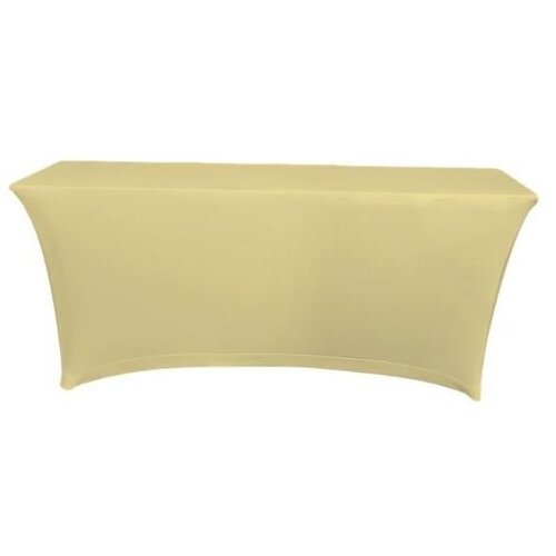 Unicover Housse de Table Banquet SATURN | Crème | Disponibles en 2 Tailles