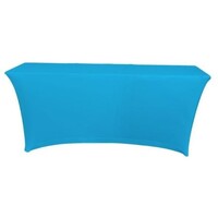 Housse de Table Banquet SATURN | Turquoise | Disponibles en 2 Tailles