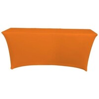 Housse de Table Banquet SATURN | Orange | Disponibles en 2 Tailles