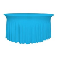Housse de Table Banquet DELUXE | Turquoise | Disponibles en 3 Tailles