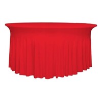 Housse de Table Banquet DELUXE | Rouge | Disponibles en 3 Tailles