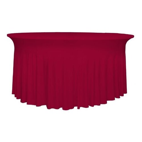Unicover Housse de Table Banquet DELUXE | Bordeaux | Disponibles en 3 Tailles
