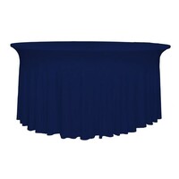 Housse de Table Banquet DELUXE | Bleu Foncé | Disponibles en 3 Tailles