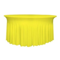 Housse de Table Banquet DELUXE | Jaune | Disponibles en 3 Tailles