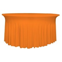 Housse de Table Banquet DELUXE | Orange | Disponibles en 3 Tailles
